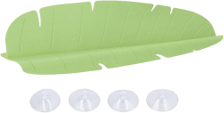 Yosoo Banana Leaf Kitchen Sink Water Splash Guard, Reusable Water Sink Splashing Guard, Prevents Water from Spilling Out and Staining Clothes and Floors, for Washing Dishes or Vegetables(Green)