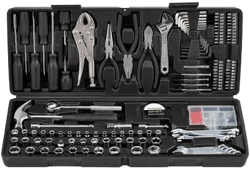 Pittsburgh Tools 130 Pc. 1/4" & 3/8" Drive Tool Kit