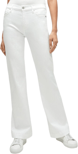 7 For All Mankind Women's Slim Illusion Tailorless Dojo
