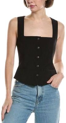 rag & bone Women's Maria Wool-Blend Sleeveless Vest