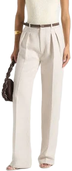 Manière De Voir Julie Tailored Twin Pleat Trousers