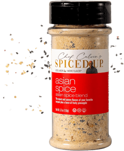 Spiced Up Asian BBQ Rub – Sweet & Savory Seasoning with Pineapple, Ginger, Soy Sauce & Chili Flakes – Umami-Rich Dry Rub for Chicken, Ribs, Salmon, Wings & Tofu – Non-GMO, 5.3 oz Asian Spice