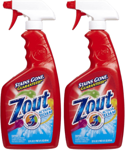 Zout Triple Enzyme Formula Laundry Stain Remover Foam - 22 oz - 2 pk