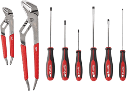 Milwaukee Multi-Bit Screwdrivers and Pliers Hand Tool Set