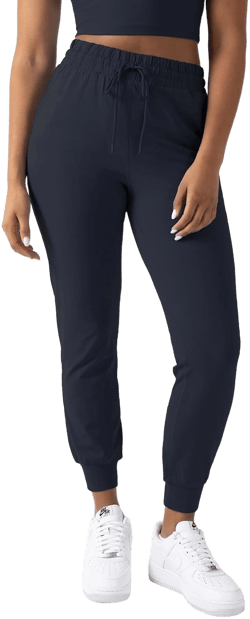 Yitty Active Women's Ultraluxe High-Waist Draw-String Jogger Pants