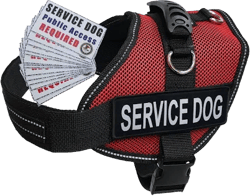ActiveDogs.com ActiveDogs Service Dog Vest Padded Air-Tech Harness Reflective