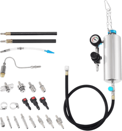 Unifizz Fuel Injector Cleaner Kit for Petrol EFI Throttle Car Engines, 600ML, 140PSI, Stainless Steel Body, Non-Dismantle, Easy to Use, Car Fuel System Cleaner Machine
