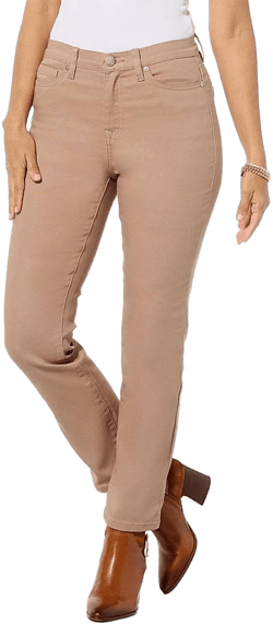 DG2 by Diane Gilman Straight-leg Jeans