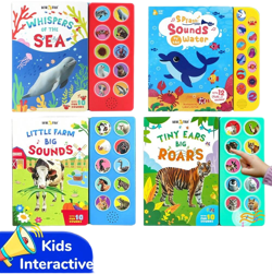 10-Button Sensory Toys,Kid's Sound Book,Baby Needs Early Learning Educational Toys,10 Vivid Animal Sounds With Durable&Safe Material Battery-Replaceable,Enhance Kid's Interactive Learning,Memory Retention And Sensory Development,Baby Toys,Toys For Boys,Party Favors For Kids,Toys For Girls,Montessori Toys,Teaching Aids,Learning Materials,Classroom Toys,Games For Kids,Student,Stationery,School Supplies,For Baby Shower,Kids Birthday Gift