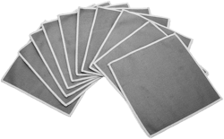 10 Cleaning Cloth, Hearing Aid Cleaning Wipes, Microfiber Dust Remover, Reusable Glasses Cleaning Wipes, Clean Dry Wipes for Glasses, Lens, Screens & More