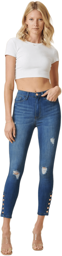 Vibrant M.i.U Dress to Impress Skinny Jeans