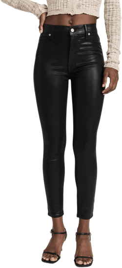 7 For All Mankind Bair High-Waist Ankle Skinny