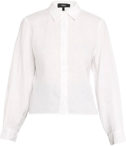 Theory Women's Curved Sleeve Shirt