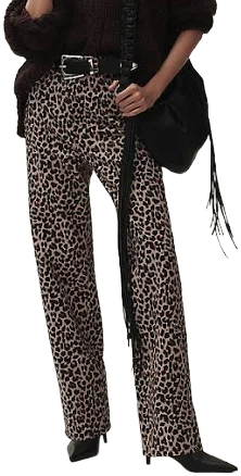 Reformation Cary High-Rise Slouchy Straight-Leg Jeans