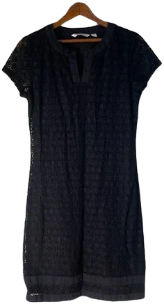 Isaac Mizrahi Live Lace Overlay Cocktail Dress