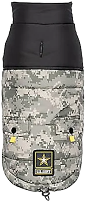 US Army Camo Dog Jacket