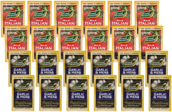 Good Seasons Garlic & Herb Dressing & Recipe Mix (12 CT) + Mild Italian Dressing and Recipe Mix (12 CT) (Variety Pack)