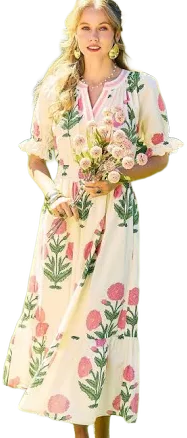 ONLY ONE Floral Dress