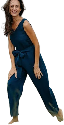 DailyLinen Monaco Linen Jumpsuit