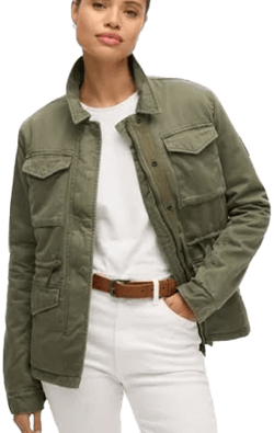 Superdry Women's Military M65 Lined Jacket
