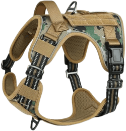 Camouflage Escape Proof Tactical Dog Vest Harness