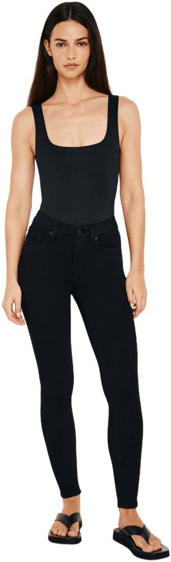 Good American Women's Good Legs Skinny Jeans