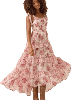 Altar'd State Kenzi Floral Maxi Dress