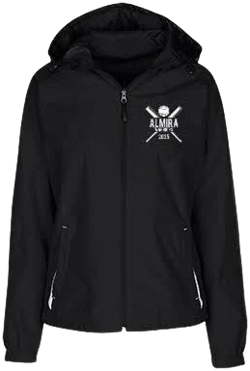Almira Ladies Jersey-Lined Hooded Windbreaker
