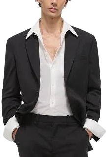 Virgin Wool Classic Blazer