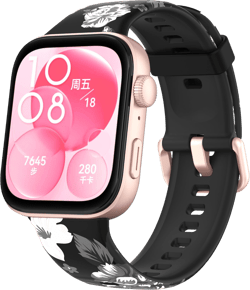 BabyValley Compatible with Huawei Watch Fit 3 Band Women Men,Soft Silicone Wristbands Replacement Bracelet for Huawei Watch Fit 3 Printed Watch Strap Smart Watch Accessories