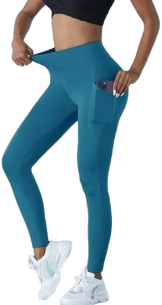 NOBRAND Women's High Waist Stretch Leggings with Pockets