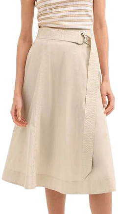 Veronica Beard Women's Facia Belted Skirt