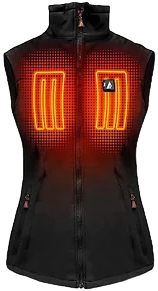 ActionHeat Women's 5V Heated Softshell Vest