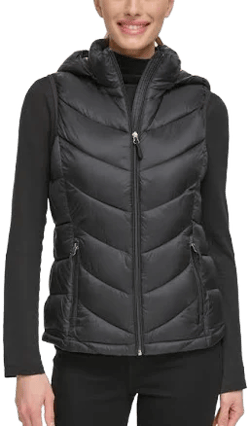 Charter Club Women's Packable Hooded Puffer Vest