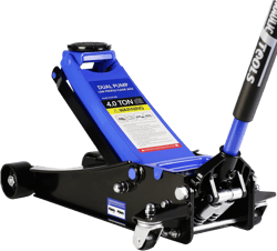 Floor Jack, 4 Ton Low Profile Floor Jack, Heavy-Duty Steel Racing Hydraulic Floor Car Jack with Dual Piston Quick Lift Pump, Floor Jack Lifting Range 4"-21",quickjack Truck Jack 4T Dual Pump 4"-21"
