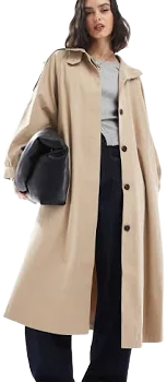 ASOS Longline Trench Coat