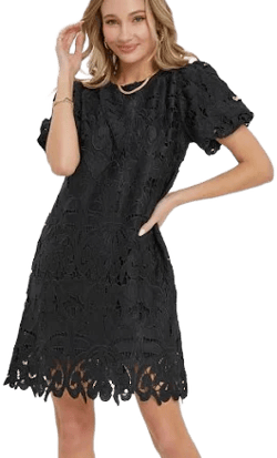 PinkBlush Lace Dress