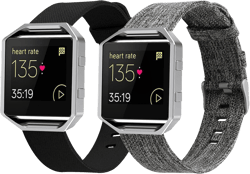 Fit for Fitbit Blaze Bands Women Men, Woven Nylon Bands Canvas Quick Release Replacement Watch Band Wristbands Accessory Straps Bracelet Fit for Fitbit Blaze Smartwatch