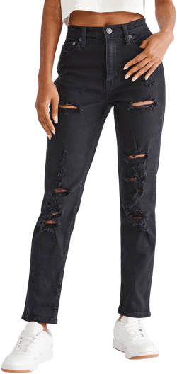 Aeropostale Women's Aero Mom Jeans