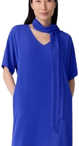 Eileen Fisher Women's Silk Georgette Crepe Scarf