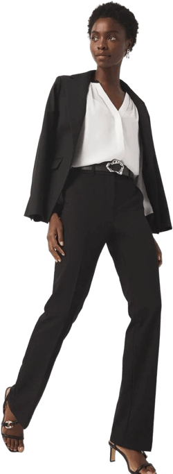 White House Black Market Women's High-Rise Business Casual Trousers
