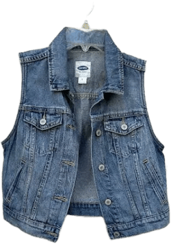 Old Navy Women's Sleeveless Denim Vest