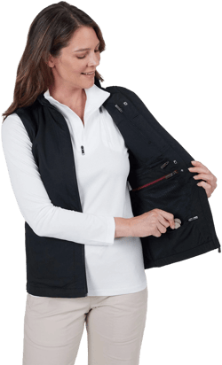 SCOTTeVEST Women's Best Travel Vest with 24 Hidden Pockets