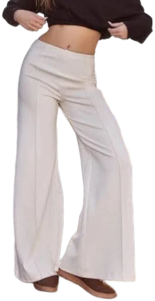 Windsor Classic and Chic Wide-leg Knit Pants