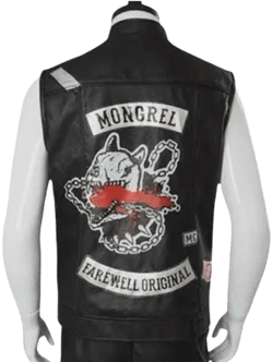 Real Leather Biker Vest