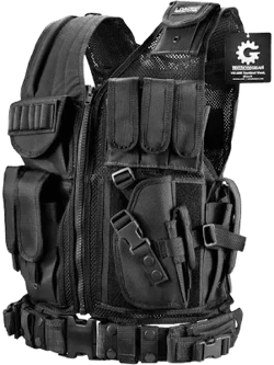 Barska Loaded Gear Plus Size Tactical Vest VX-200 BI13196