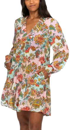 Rashi Floral Tunic Dress