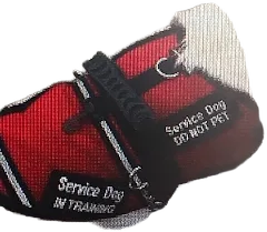 Red Service Dog Vest