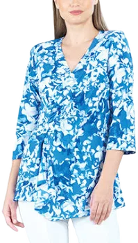 Floral Blossom Tunic Top
