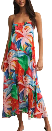 Z Supply Women's Coast Villa Floral Maxi Dress